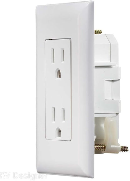 Dual Outlet W/Cover-Plate