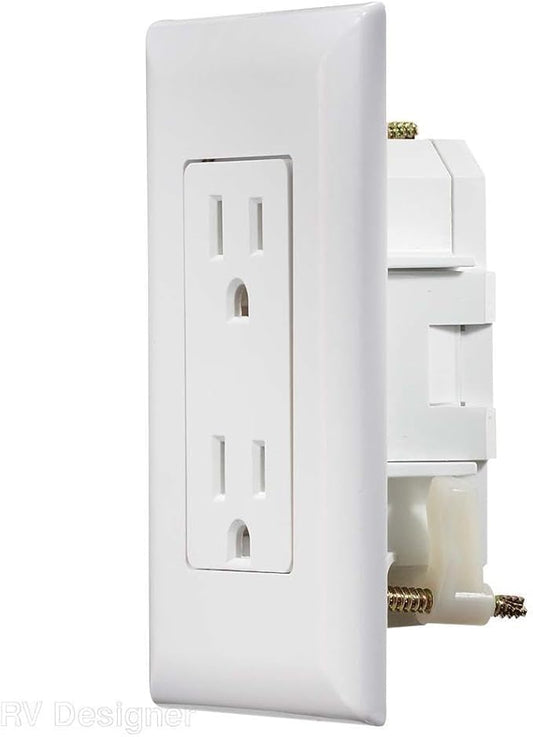 Dual Outlet W/Cover-Plate