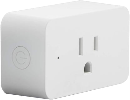 Satco S11270 Starfish 3-Inch On/Off and Dimmer WiFi Smart Plug Outlet, Works with Siri, Alexa, Google Assistant, SmartThings, White