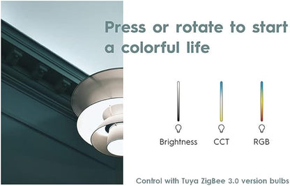 FTVOGUE Home Appliances Smart Button Wireless Control Switch Self Adhesive Scene Controller for Equipment Control Industrial Automation