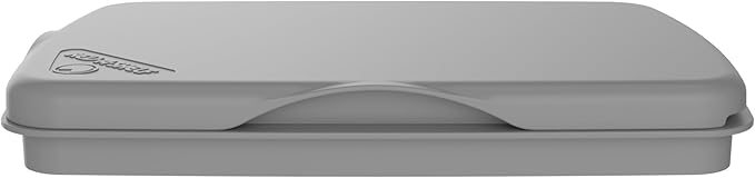 Rev-A-Shelf 32 Qt Under Sink Garbage Can Lid for Base Kitchen and Bathroom Cabinet, Replacement Plastic Trash Bin Lid Only, Grey, RV-32-LID-14-1-40