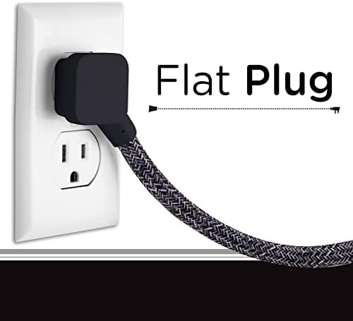 Cordinate 3 Outlet Power Strip 10 Ft Braided Extension Cord