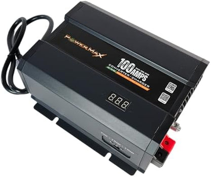 PowerMax PM4-100A 100A Deck Mount RV Converter Charger Lithium