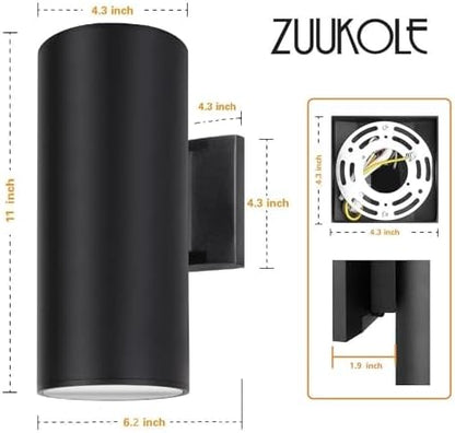 Outdoor Wall Light, Anti-Rust Waterproof Exterior Lighting