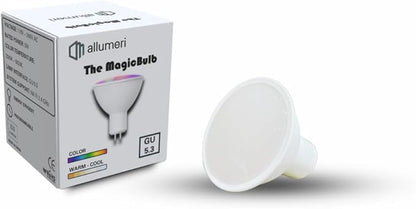 MR16 Smart LED Light Bulb, 50 Watt Equivalent, Energy Efficient 5W, GU5.3 Base, Dimmable, Color-Changing LED with App & Voice Control (1)