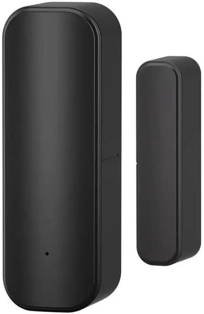 WiFi Door and Window Sensor for Home Security, 1 Pack, Smart App Notifications, No Batteries Included, Black