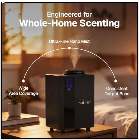 AROMELY ARO Home HVAC Scent Diffuser – Waterless Essential Oil Diffuser