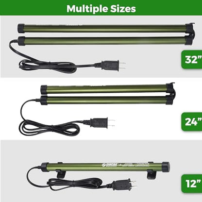 ZARPAX Gun Safe Dehumidifier Rod 12" Electric Plug In - 2 Pack