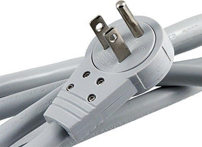 8-Outlet Rotating/Pivoting Power Strip, Cable Management, 2160 Joules Surge Protection with Flat 360 Degree Plug - 6ft Cord