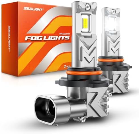 SEALIGHT H10 LED Fog Light Bulbs, 30000LM 9145 9140 LED Bulb, 6500K F-150