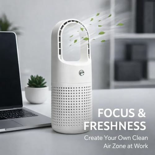 Small air purifier for Car, Home,Usefor dorm room—Activated Carbon Filter