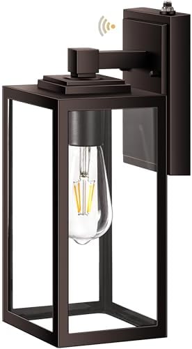VIANIS Bronze Large Dusk to Dawn Porch Lights Outdoor, Easy to Install
