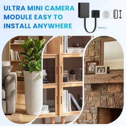 2K Mini Camera Module with Color Night Vision