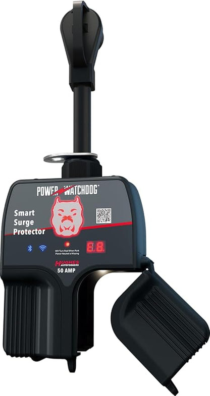 Power Watchdog PWD50W Smart RV Surge Protector, 50A, WiFi & Bluetooth