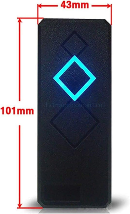 4 Door Access Control System 600lbs Magnetic Lock Access Control Panel 110V Power Supply Box RFID Reader NoTouch Exit Button Enroll USB Reader Card Key Fob Phone APP Remotely Open Lock