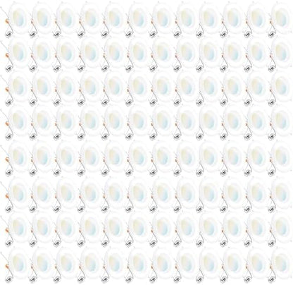 Sunco 96 Pack 6 Inch Retrofit LED Recessed Can Lights, 5CCT, 13W=75W