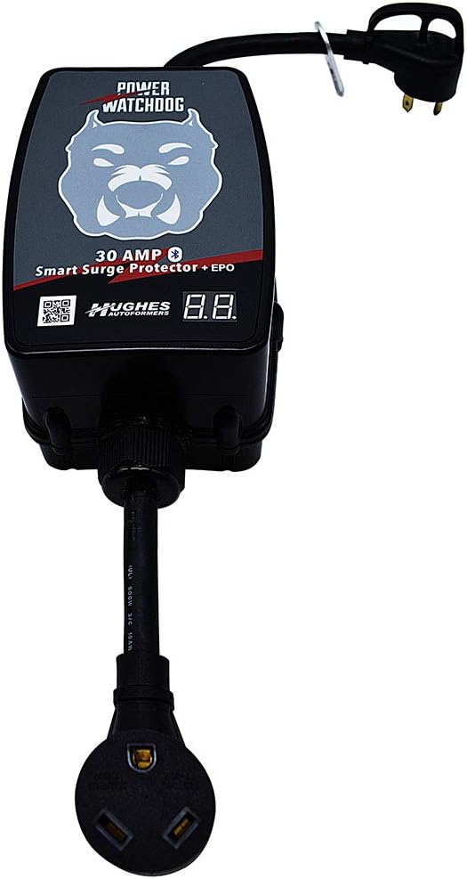 Power Watchdog PWD30EPO Smart RV Surge Protector, 30A, Bluetooth, IP65