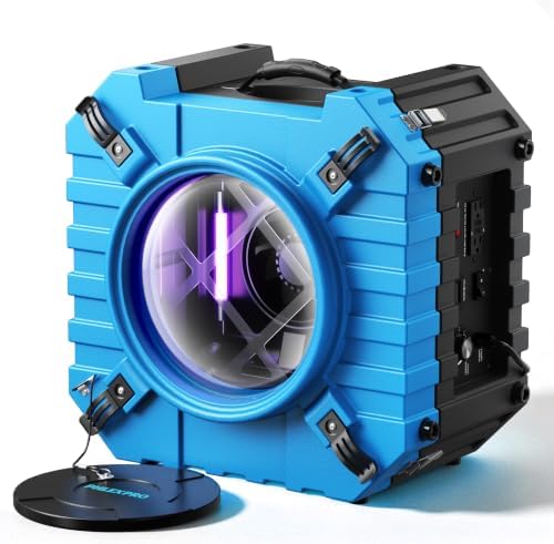 800CFM HEPA Air Scrubber, UV-C Light