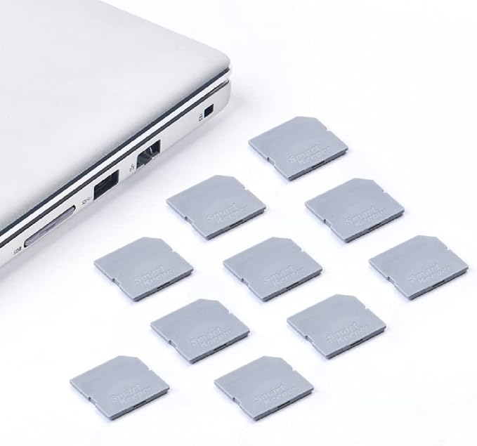 SmartKeeper Essential / 10 x SD Port Blockers/Grey