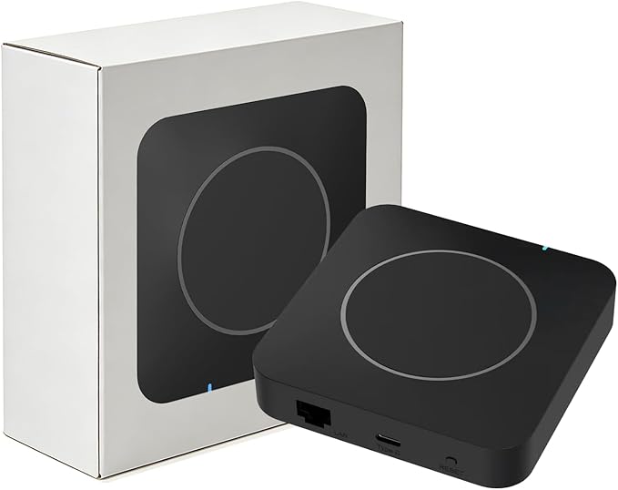 Smart Home Hub M Gateway for Advanced Automation, Matter Controller, Thread Border Router, Features Zigbee, Bluetooth, Wi-Fi, PoE, Supports Alexa, Apple HomeKit, SmartThings, Home Assistant, IFTTT