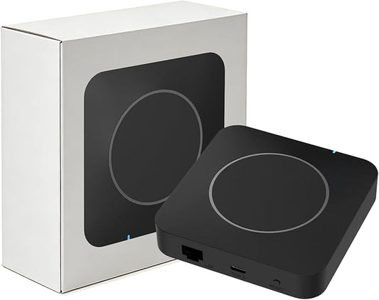 Smart Home Hub M Gateway for Advanced Automation, Matter Controller, Thread Border Router, Features Zigbee, Bluetooth, Wi-Fi, PoE, Supports Alexa, Apple HomeKit, SmartThings, Home Assistant, IFTTT