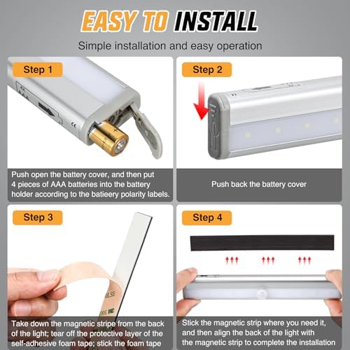 Nilight RV Step Lights 2PCS LED RV Exterior Lighting for Travel Camper