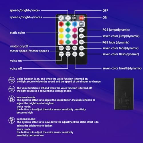 AZIMOM High Brightness 50W 800pcs Twinkle Fiber Optic Starlight Kits End Glow 0.03in 13.1ft Fiber Strands Sound Activated Bluetooth/APP Remote Control Car Headliner Theater Ceiling Home Lobby