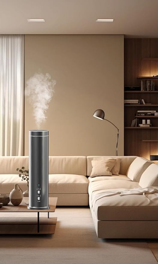 Waterless Essential Oil Diffuser, Portable Nebulizer with 3 Intensity Levels, Battery Powered for Car Home Office (M202S)