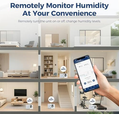 ALORAIR Smart Wi-Fi 120 Pints Energy Star Crawlspace Dehumidifier