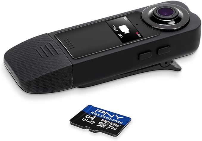 PNY 64GB PRO Elite™ High Endurance C10 U3 V30 A2 microSDXC – Up to 17.2K Continuous Recording Hours, Up to 100MB/s Read, 4K UHD, Full HD, UHS-I, Surveillance, Home Security, Dash Cam, 3-Pack