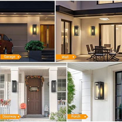 15in Outdoor Wall Light Fixture Exterior Porch Lights for House