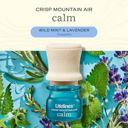 Lifelines Stacking Stones Aromatherapy Diffuser with Essential Oil Blend