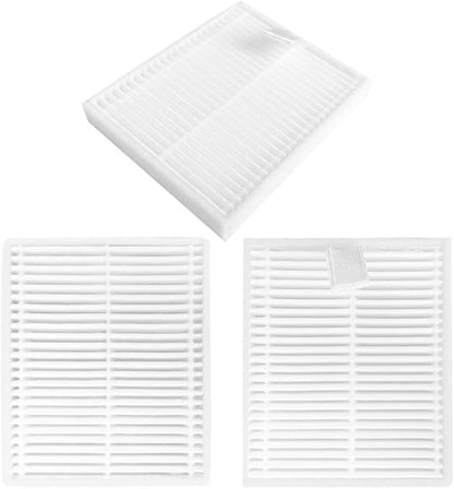 Replacement Parts for roborock Q7 M5 / Q7 M5+ / Q7 L5 / Q7 L5+ Robot Vacuum Cleaner Accessories Kit 17 Packs 1 Main Brush, 4 Filters, 6 Side Brushes, 6 Mop Cloths