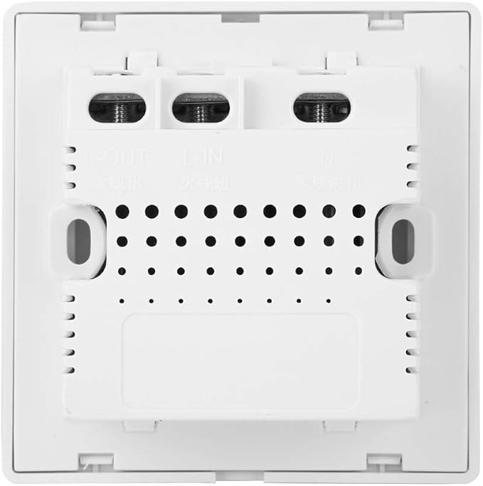 Power Card Sensor Hotel Power Card, Hotel Energy Saving Switch Light Switch Key Plate Extender 3.4x3.4in 100 Times Aging Tests Qualified White For 4150 Card For 125k Frequency Induction Card