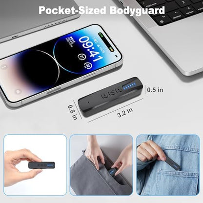 ZHENHAN Hidden Camera Detectors,GPS Tracker Detector & RF Signal (Black)