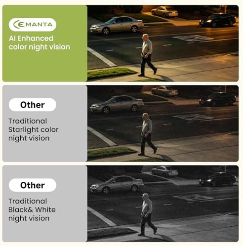 3MP Window Camera,WiFi Indoor Cameras for Home Security-4 Pack