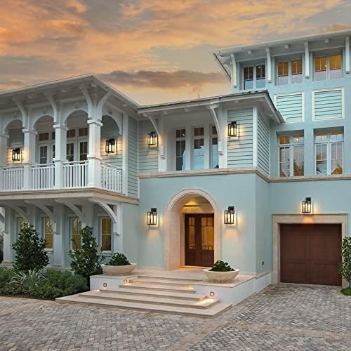 MAXvolador Outdoor Wall Light Fixtures, Exterior Waterproof Wall Lanterns
