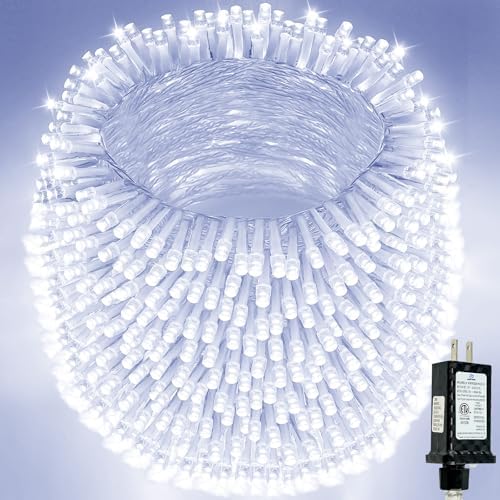 500 LED String Lights, 180FT Super-Long Christmas Lights Outdoor Indoor
