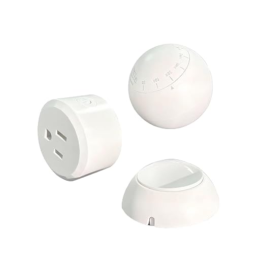 Wireless PIR Motion Sensor Switch with Outlet Adjustable Sensing/Delay Dual Wiring - Brightness Sensing for Home Office Garage Bedroom - Easy Install for Lights Fans