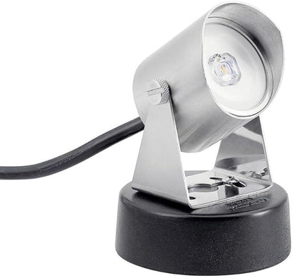 Kichler Landscape LED 6 Watt 2700K 12 Volt Submersible Accent Light in Stainless Steel, 16027SS27