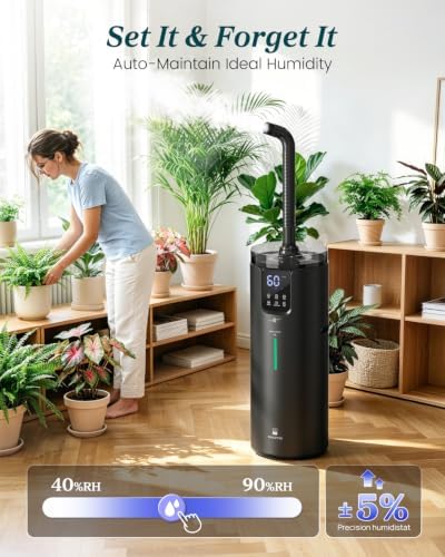 Lacidoll 16L Cool Mist Humidifiers for Large Room Whole House 1500 sq.ft