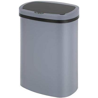FDW Garbage Can 13 Gallon 50 Liter Kitchen Trash Can for Bathroom Bedroom Home Office Automatic Touch Free High-Capacity with Lid Waste Bin