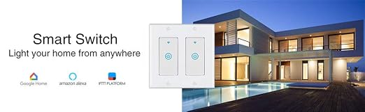 Zigbee Paddle Touch Smart Switch, Compatible with Alexa, Google Home, Hubitat, and HA, Neutral Wire Required (2)
