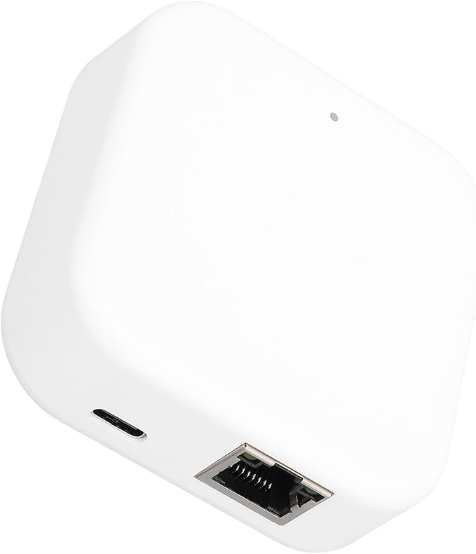 Luocute Smart, WiFi Smart Home Hub with RJ45 Wired Connection, for Entry Lock Speaker and Remote Control via Mobile App