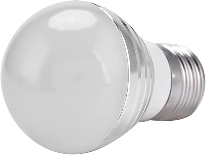 Fydun Smart LED Light Bulb, E27 3W RGBW Colorful 3W RGB Bulbs Bulb with Remote Control 16 Colors Changing Daylight White LED Candle Night Lamp Remote Control