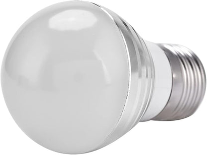 Fydun Smart LED Light Bulb, E27 3W RGBW Colorful 3W RGB Bulbs Bulb with Remote Control 16 Colors Changing Daylight White LED Candle Night Lamp Remote Control