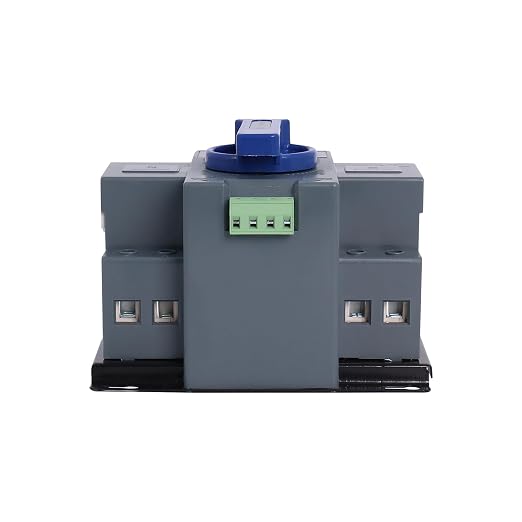 Ketofa 2P 63A 220V Automatic Transfer Switch, Dual Power ATS 50/60Hz, Blue