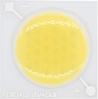 10pcs 12V LED COB Ceramic Chip 10W Beads Smart IC Lighting DIY Beads High Power for Led Spotlight LED Bulb Lamp Repair White(10W Cold White)
