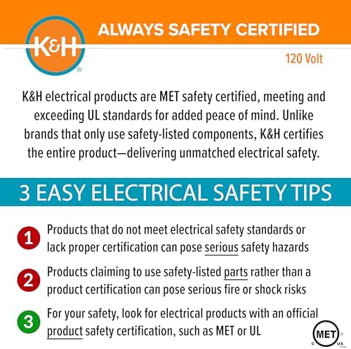 K&H Heated Cat House, Outdoor Kitty Shelter, Safety Listed, 20W, Barn