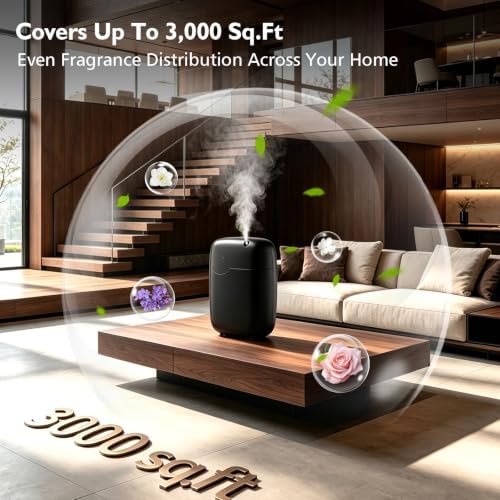 Waterless Essential Oil Diffuser Cold Air Scent Diffuser for Home Hotel